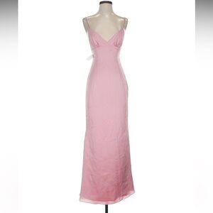 Fame and Partners Pink Maxi Dress